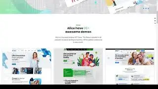 Alico - Insurance WordPress advisory life insurance Website Builder