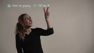 Factor By Grouping (Example 1)