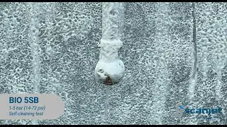 BIO 5SB Self cleaning demonstration, by Scanjet - an Alfa Laval brand