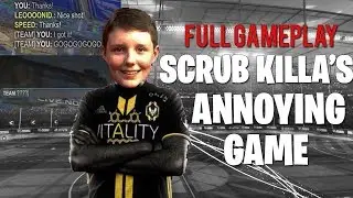 Scrub Killa's Annoying Game | Full Rocket League Gameplay