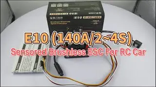 RC Brushless Electric Speed Controller E10 ESC 140A(2~4S)