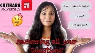 How to take admission in Chitkara university | (Part 1) ||puju thevlogger