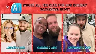 AI Wrote ALL the riddles for our holiday SCAVENGER HUNT!