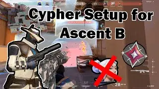 8 Advanced Cypher Defense Setup for Ascent B Site by a CYPHER NERD