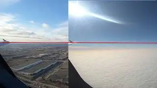 How to SEE Earth's curvature from airliner window