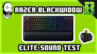 Razer Blackwidow Elite Sound Test Mechanical Gaming Keyboard