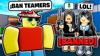 TROLLING TEAMERS AS A FAKE NIKILIS&hellip;(Murder Mystery 2)