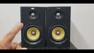 B&W Bowers & Wilkins DM 600 Series 3 2-Way Bass Reflex Bookshelf Speakers