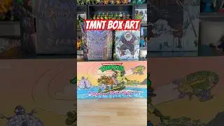 Who else keeps the boxes? TMNT box art from SDCC exclusives #tmnt #toys #collection #actionfigures