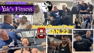 DELTS TRAINING at Grand Opening of Yak’s Fitness