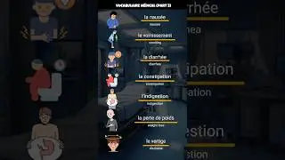Symptoms of Diseases in French 🩺 |  Medical Vocabulary for Beginners (Part 3)