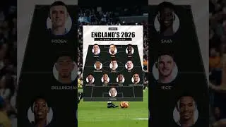 England's World Cup 2026 Team Confirmed?? #football #shorts #england #bellingham #foden #saka #fifa