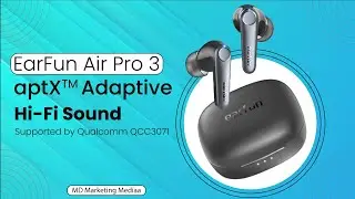 EarFun Air Pro 3 ANC Earbuds Bluetooth Wireless