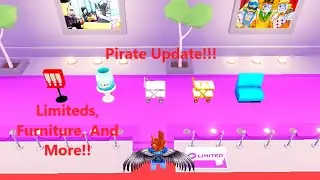 New My Restaurant Pirate Update! Silverware, BIG Tip Jar, Pirate Furniture, And More!!
