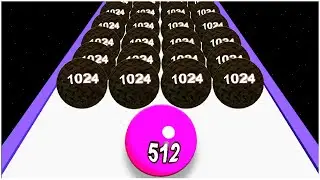 2048 Balls - Color Ball Run - Gameplay Walkthrough - Levels 60-75