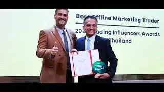 Menang Award Best Offline Marketing Trader di event FASTBULL THAILAND pada 28 April 2024