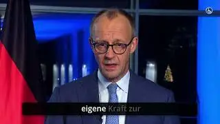 Neujahrsansprache: Merz ruft zu Zuversicht und Eigenverantwortung f&uuml;r 2026 auf