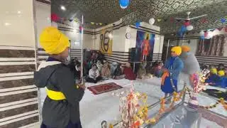 Gurudwara Shri akalghar Sahib Wich Sankrant De Dehade Te Hazoori Ragi Darbar Sahib BhaiKarmjit singh