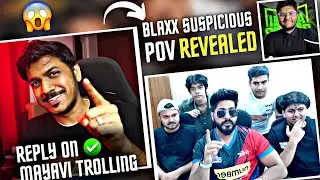Team Mayavi h@cking 😱 Blaxx SUS pov Reveal - iflick reply Trolling