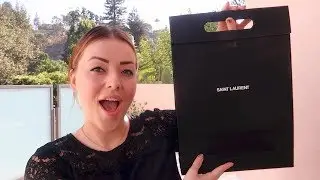 Unboxing nieuwe designer tas in LA! ❤ Yves Saint Laurent | Beautygloss