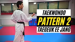 Taekwondo Pattern 2 - Taegeuk Ee Jang - YELLOW Belt | Poomsae