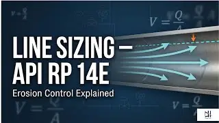 Расчет размеров трубопровода согласно API RP 14E | Объяснение скорости эрозии | Центр проектирова...