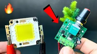Motor speed controller using 12v cob led | @Electronicsproject99
