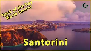 Santorini - World Record by Mawi - TRACKMANIA Track of the Day