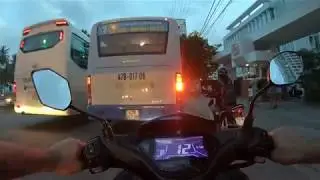 Vietnam  Nha Trang)   Бешенный трафик Нячанга