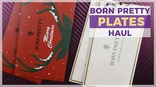 Born Pretty Store stamping plate haul and mini review!