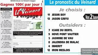 PRONOSTIC PRESSE Analyse exclusive du Quint&eacute; du jour par LE VEINARD AVEC COURSE PAR COURSE #france