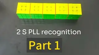 2 sided PLL recognition part 1/6