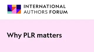 Authors tell us why PLR matters