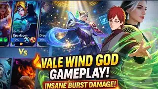 VALE WIND GOD GAMEPLAY INSANE BURST DAMAGE 🔥🔥🔥