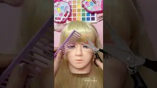 ASMR Makeup Shop💛 Hair Salon Mannequin head Satisfying Sounds✂️