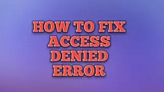 Fix MySQL Error: Access Denied for 'root'@'localhost' | Quick & Easy Solution