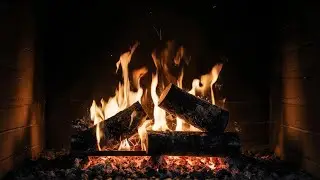 Realistic Fireplace Flames 🔥 | 2 Hours of Static Fire Ambience for TV