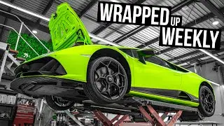Verde Shock Lamborghini Huracan EVO / Ferrari SF90 / Audi RS6 | Wrapped Up Weekly || Episode 38