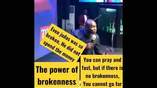 The Power of brokenness. - Apostle Joshua Selman @KoinoniaGlobal @koinoniawatchtv