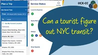 CX Audit - MTA.info - NYC transit system website #CXCC #UXDesign #ProductStrategy