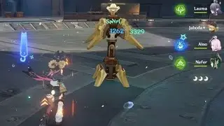 Jahoda TEAM PLAY E. Skill application + Lauma + Aino + Nefer - GENSHIN IMPACT