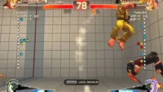voxxert [Ken] vs TomruK41 [Adon] SSF4 Europe Online Matches 1