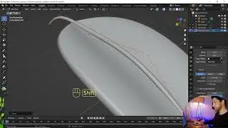 How to create leaves in blender using curves?