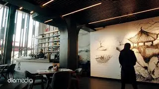 diamedia ( Design Pan-Asian restaurant  | Oleander leaf )