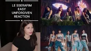 K-POP DİNLİYORUM BÖLÜM 61: LE SSERAFIM Easy & Unforgiven Reaction | K-POP Tepki