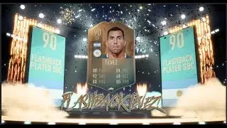 90 RATED FLASHBACK TEVEZ! INSANE CARD- FIFA19 ULTIMATE TEAM