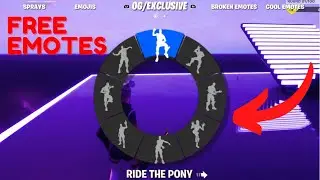 How to get *RARE EMOTES* for *FREE* in Fortnite Creative! | MagiKiran