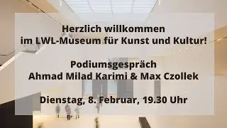 Podiumsgespräch: Max Czollek & Ahmad Milad Karimi