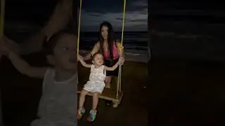 Beach fun mom-daughter #beach #fun #mom #daughter #trending #viral #shortsfeed #cutebaby #love #100