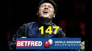 Must see! Liang Wenbo 147 AMAZING MAXIMUM BREAK | 2018 snooker World championship